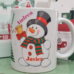 Tazas personalizadas motivo Navidad