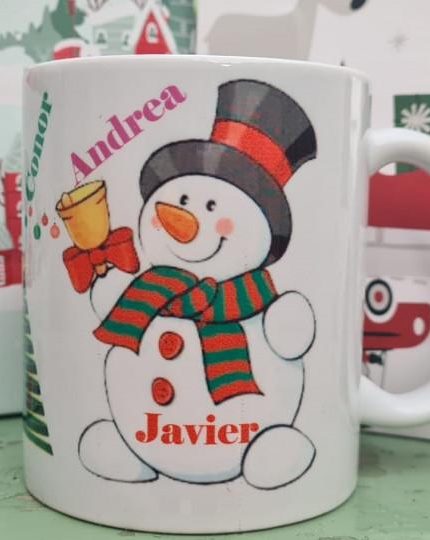 Tazas personalizadas motivo Navidad
