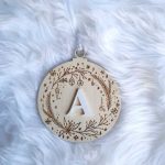 Bola de navidad floral